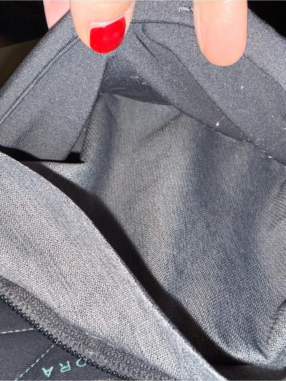 The North Face Gray and Black Backpack